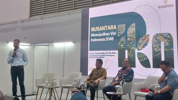 Deputi Bidang Pengendalian Pembangunan OIKN Thomas Umbu Pati Tena Bolodadi