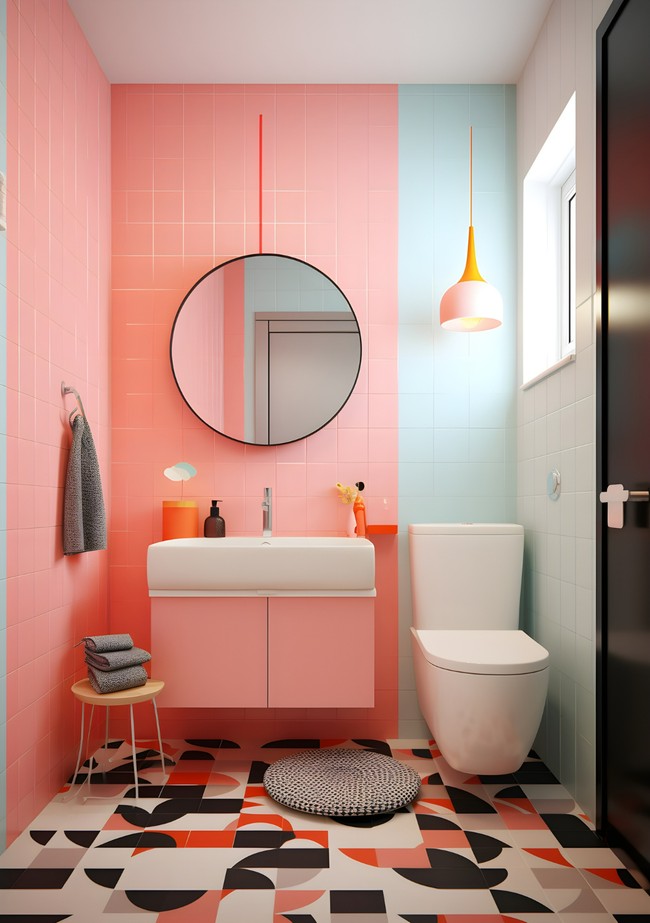 5 Desain Kamar Mandi Biar Makin Estetik, dari Tabrak Motif hingga Nuansa Alam
