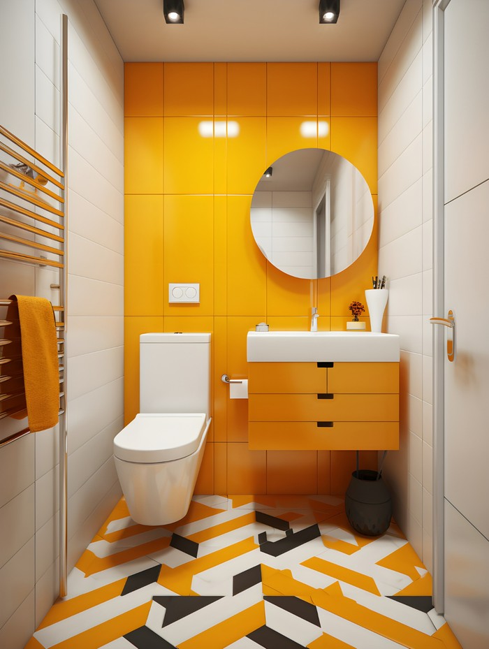 Toilet-Lemari Mungil Menggantung.