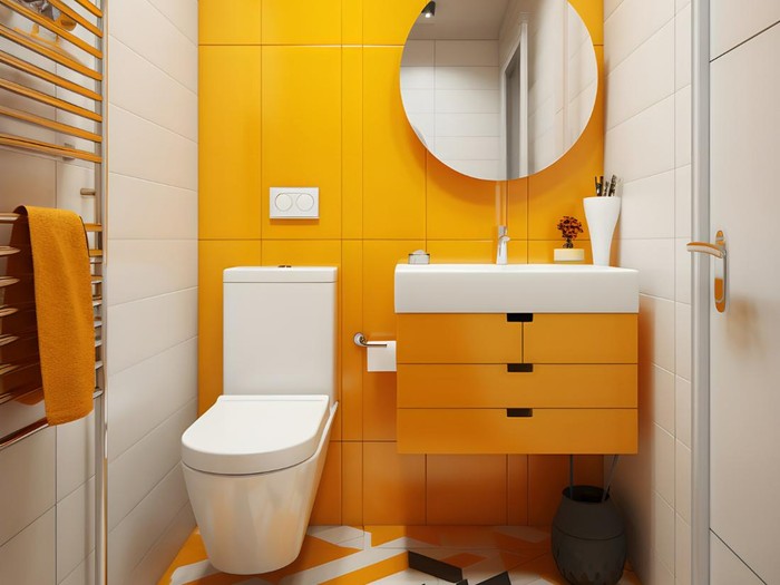 Toilet-Lemari Mungil Menggantung.
