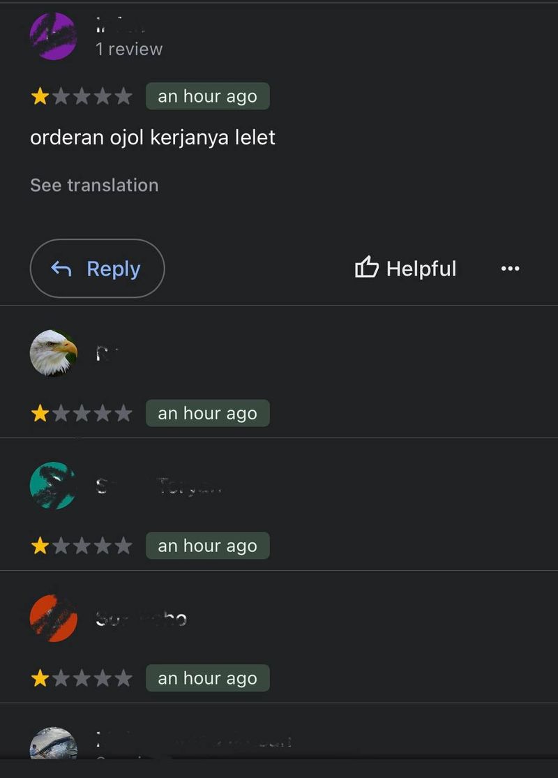 Duh! Driver Ojol Ini Suruh Pembeli Beri Rating Jelek Restoran