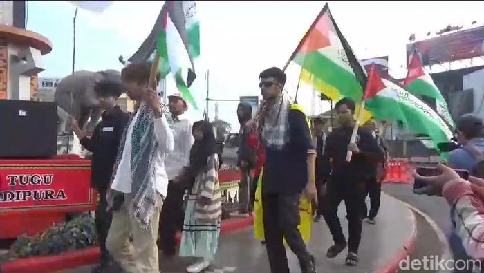 Dukungan untuk Palestina di Lampung.