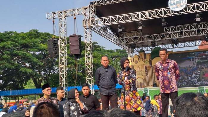 Iti pamit ke warga di Lebak (dok. Istimewa)