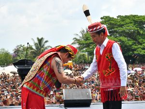 Jokowi Terima Tawaran Main Film Dayak, Jadi Peran Apapun Siap
