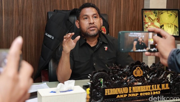Kasat Reskrim Polres Palu AKP Ferdinand Numb.