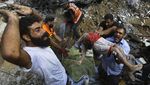Bingkai Sepekan: Sebulan Perang Gaza, 9.000-an Nyawa Melayang-Kota Rata Tanah