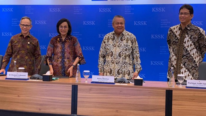 Konferensi pers Komite Stabilitas Sistem Keuangan