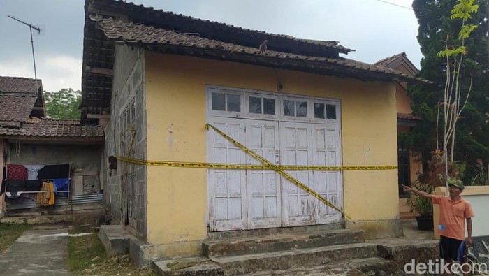 Lokasi penangkapan dua orang produsen keripik pisang narkoba di Magelang. Foto diambil Jumat (3/11/2023).