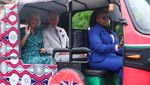 Momen Raja Charles dan Ratu Camilla Naik Bajaj di Kenya