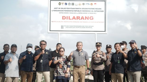 Penyitaan Harta Kekayaan Lainnya dan Penguasaan Aset Properti  Eks Bantuan Likuiditas Bank Indonesia. (BLBI)