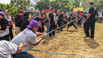 Potret Serunya Festival Permainan Tradisonal di Tulungagung
