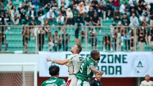 Laga PSS Sleman melawan Bali United di Stadion Maguwoharjo, Jumat (3/11/2023).