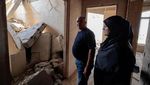 Rumah Warga Lebanon Hancur Diroket Israel