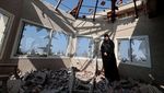 Rumah Warga Lebanon Hancur Diroket Israel