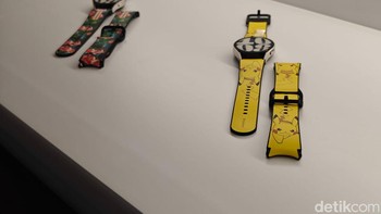 Adastrap untuk Galaxy Watch 6 edisi Pokemon. Foto: Adi Fida Rahman/detikINET