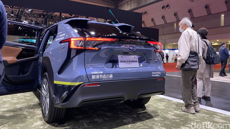 Mobil listrik Subaru Solterra melantai di Japan Mobility Show 2023