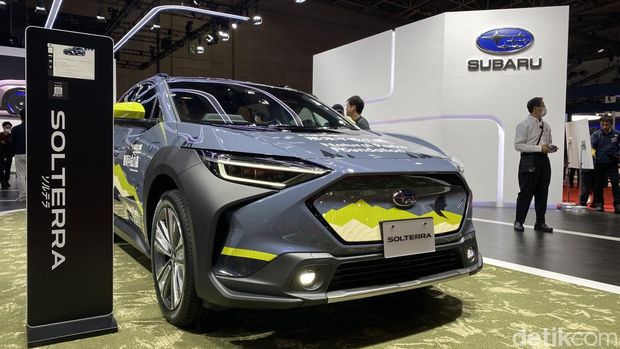 Mobil listrik Subaru Solterra melantai di Japan Mobility Show 2023