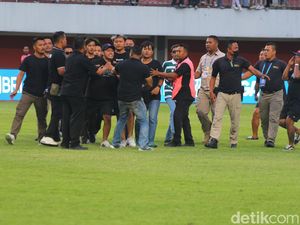 PSS Sleman Dihukum 3 Laga Tanpa Penonton Buntut Kerusuhan Lawan Bali United