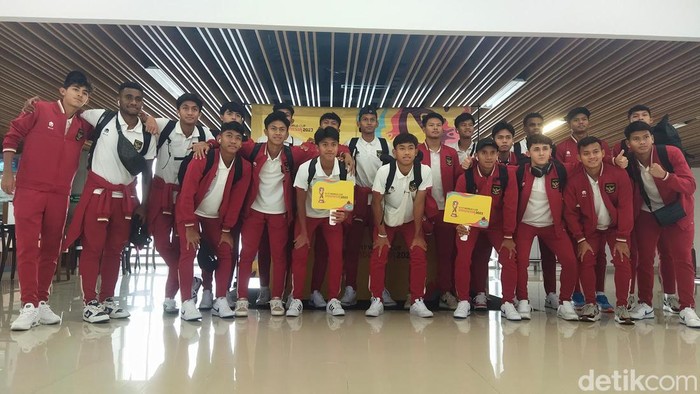 Timnas U-17 Indonesia tiba di Surabaya