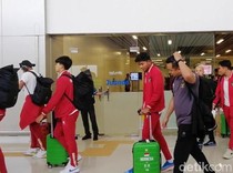Potret Kedatangan Timnas U-17 Indonesia di Surabaya