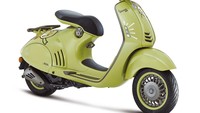 Skuter ini menjadi spesial karena sebagai perayaan atas kehadiran untuk dekade pertama Vespa 946. Karena masuk produk eksklusif, harga motor ini pun tak tanggung-tanggung, menyentuh angka Rp 260 juta OTR Jadetabek, lebih mahal dari harga Mitsubishi Xpander varian GLS MT yang punya harga Rp 258,2 juta. Foto: Dok. Vespa Indonesia