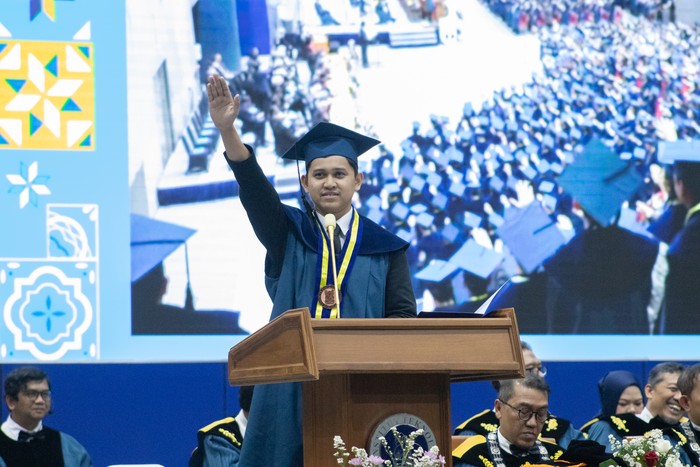 Abrar Taimullah, Wisudawan IPK Tertinggi FTTM ITB 2023