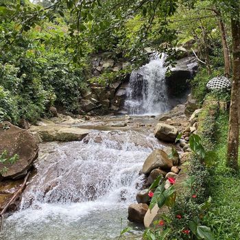 Air terjun Bifa Cottage (Foto: Instagram.com/bifacottage_padang)