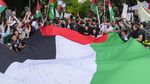 Bendera Raksasa Palestina Berkibar di Australia