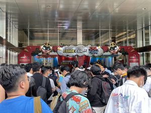 Antrean Masuk Indonesia Comic Con x DG Con 2023 Hari Pertama Mengular
