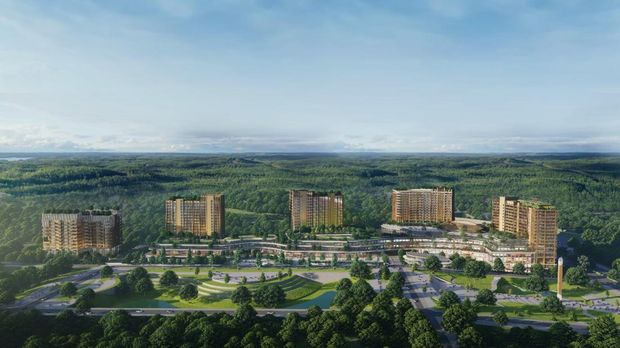 Desain Superblock Pakuwon Nusantara/Dok. Istimewa