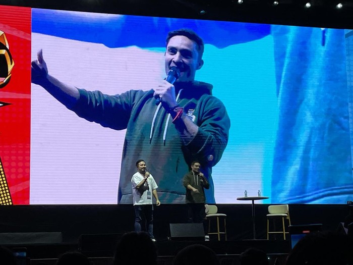 Ed Westwick di Indonesia Comic Con x DG Con 2023.