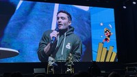 Aktor Ed Westwick juga hadir sebagai guest star utama di ajang Indonesia Comic Con 2023 sepanjang akhir pekan ini. (Foto: Pingkan/detikcom)