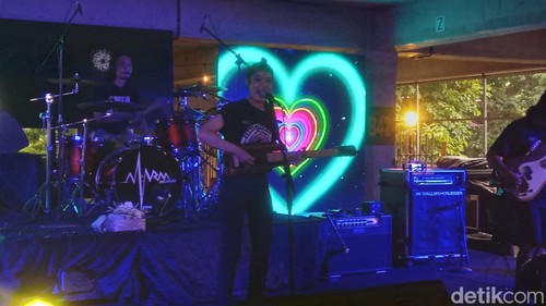 IKLIM Fest di Monkey Forest, Ubud, Sabtu (4/11/2023).