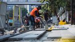 Menengok Progres Penataan Trotoar Matraman