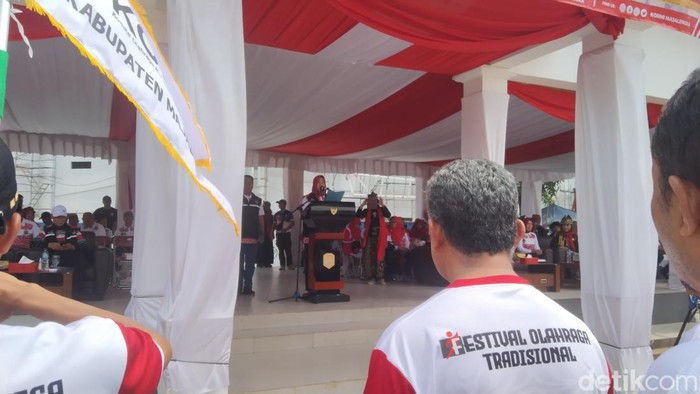 Pembukaan Festival Olahraga Masyarakat 2023 Kabupaten Majalengka.