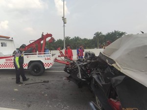 Kecelakaan Maut di Tol Pekanbaru-Dumai, 2 Orang Tewas