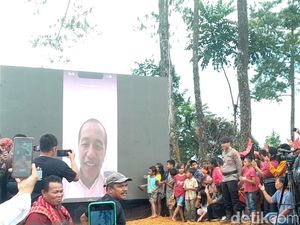 Jokowi Senang Warga LMD Bangun Patung Dirinya: Terima Kasih, Mejuah-juah