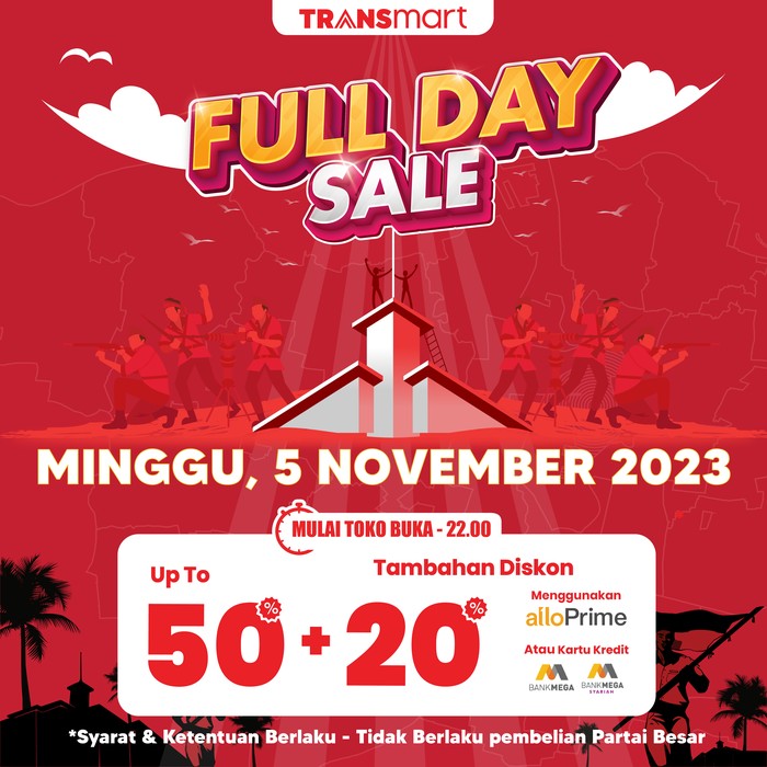 transmart full day sale