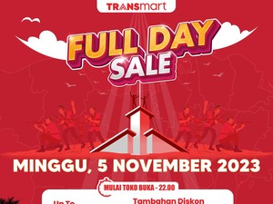 Ada Transmart Full Day Sale Hari Ini! Banjir Diskon 50%+20%
