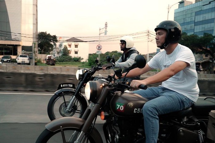 Ananda Omesh lelang motor kesayangan buat bantu Palestina