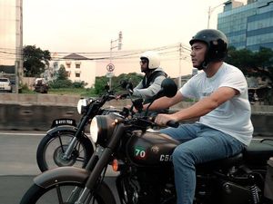 Rencana Ananda Omesh Lelang Motor Royal Enfield untuk Palestina