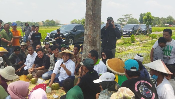 Cak Imin temui petani di Klaten