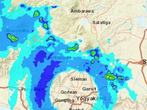 Viral Penampakan Langit Jogja Bolong di Radar Cuaca, Ternyata Bukan Mistis