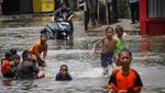 Kali Meluap, Kawasan Depok dan Tambun Banjir