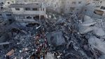 Kamp Pengungsi Maghazi di Gaza Diserang Israel, 30 Orang Tewas