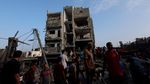 Kamp Pengungsi Maghazi di Gaza Diserang Israel, 30 Orang Tewas