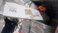 Hal tersebut dilakukan guna kelancaran pendistribusian jelang pelaksanaan pesta demokrasi tersebut. 
