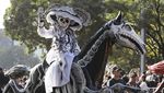 Meriahnya Parade Hari Kematian di Meksiko