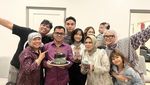 Momen Dewi Mama Fuji, Saat Makan Bareng Haji Faisal dan Keluarga