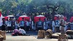 Semarak Teatrikal Parade Juang di Surabaya